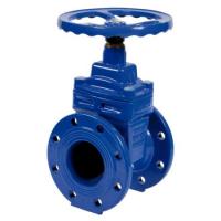 Клиновая задвижка чугун VOC4251C-00EP обрезиненный Ду 100 Ру25 Тмакс=110 oC фл Tecofi VOC4251C-00EP0100