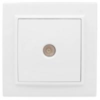 EKF ERA00-027-10; Минск Розетка TV 1-местная СП бел. 75Ом 5-862МГц Basic