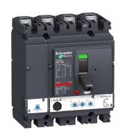 LV430801 Автомат силовой Schneider Electric Compact NSX 160, Micrologic 2.2, 70кА, 4P, 100А