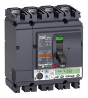 LV433585 Автомат силовой Schneider Electric Compact NSX 250, Micrologic 6.2 E, 100кА, 4P, 100А